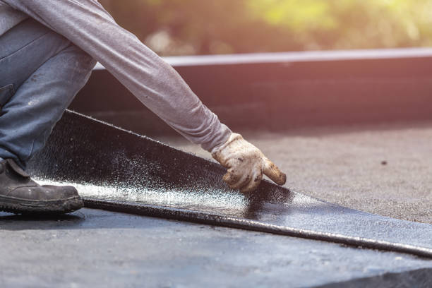 Professional Waterproofing technician working in Litchfield, MN